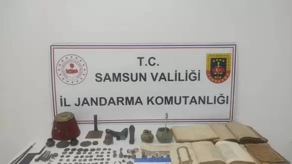 Samsun'da tarihi eser kaçakçılığına büyük darbe!